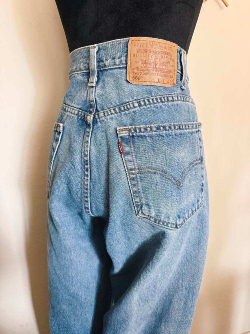 Levi's Men’s Light Blue Loose Fit Tapered Leg Jeans